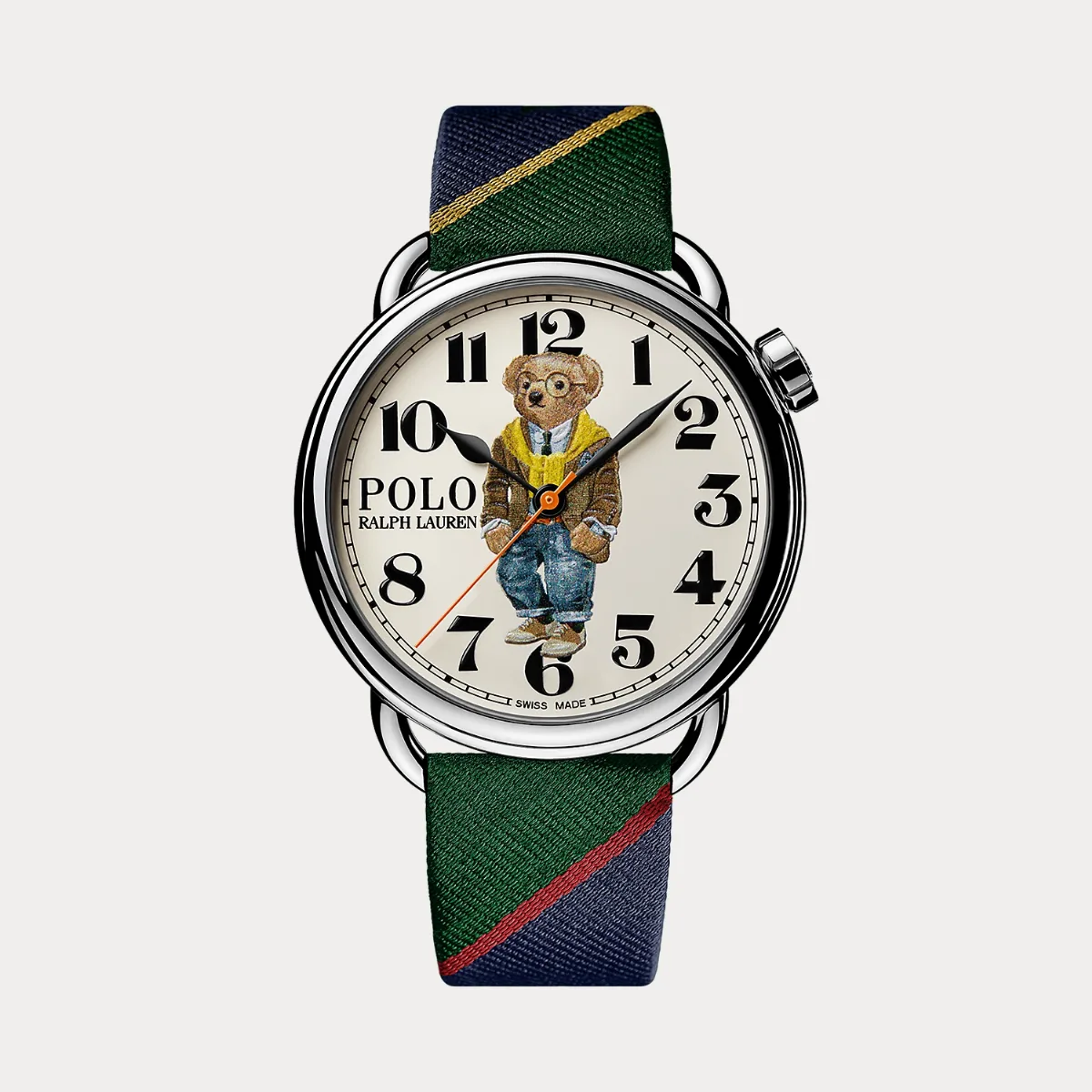 42 mm Preppy Polo Bear Watch by Polo Ralph Lauren