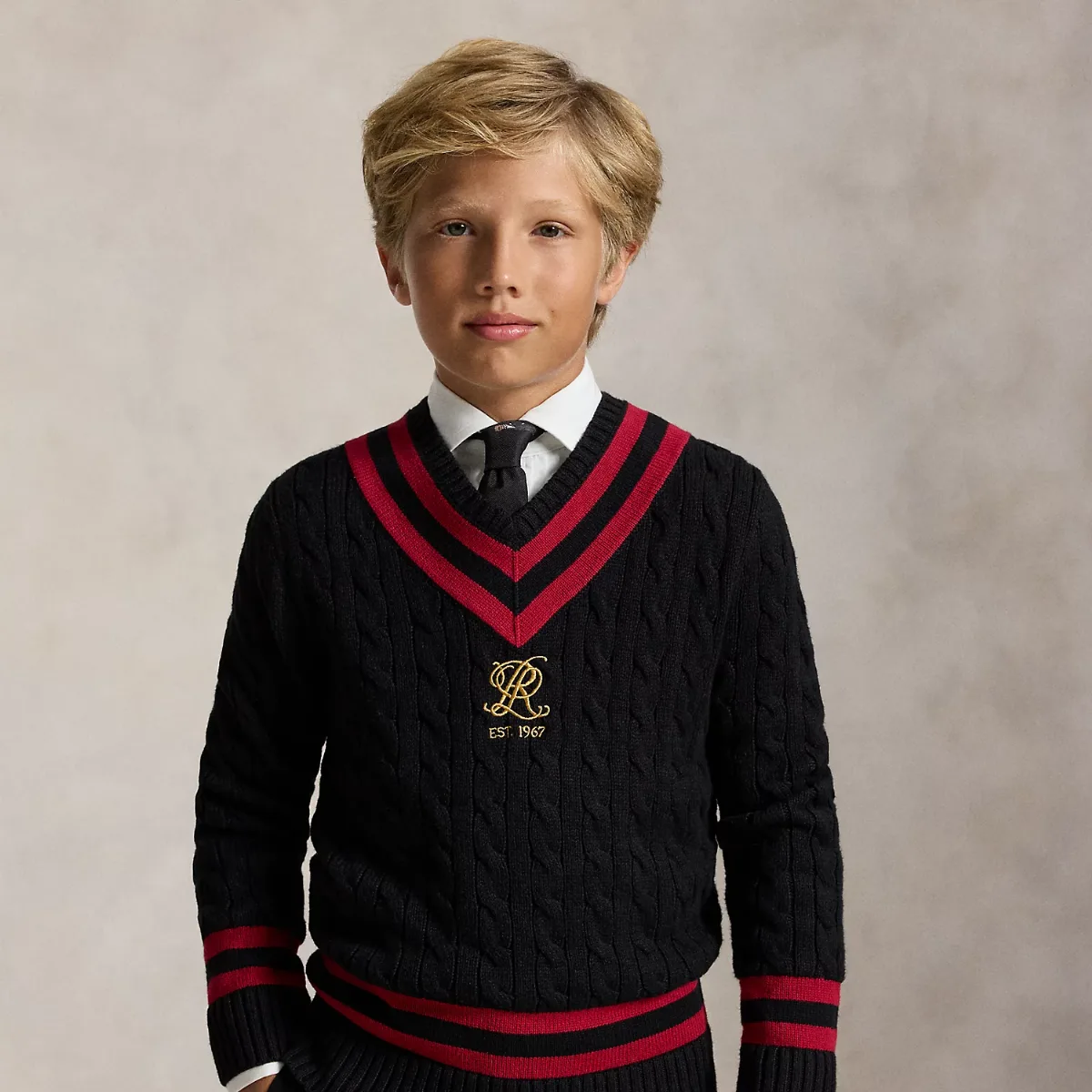 Embroidered Cotton Cricket Jumper by Ralph Lauren