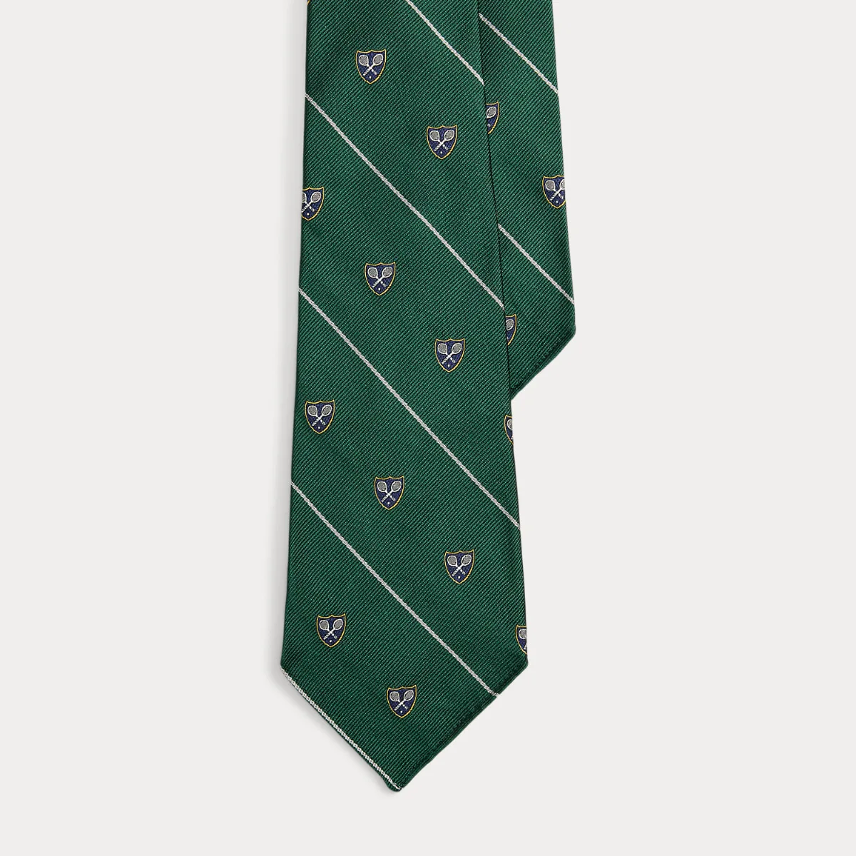 Vintage-Inspired Striped Silk Club Tie by Polo Ralph Lauren