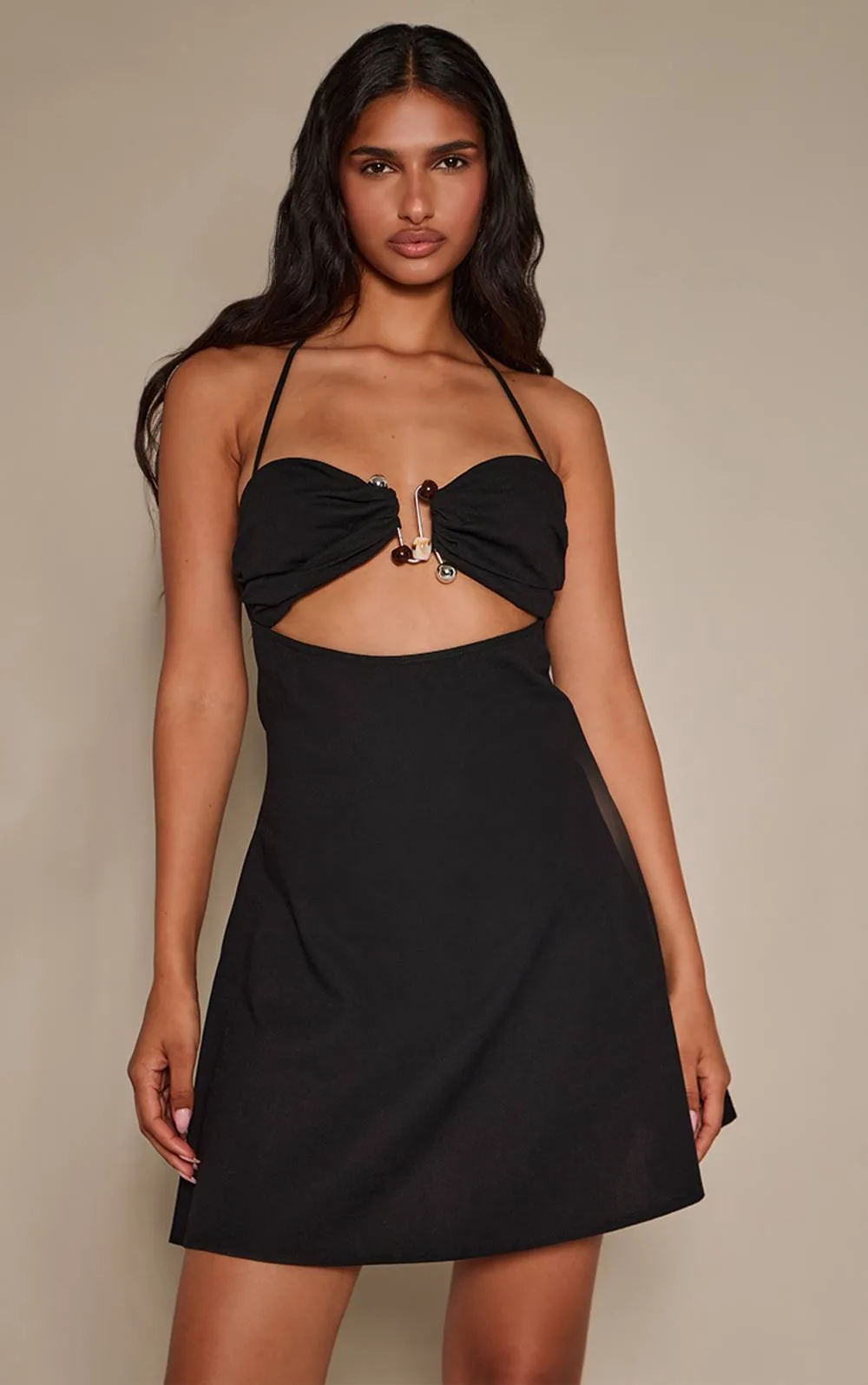 Trim Detail Shift Dress