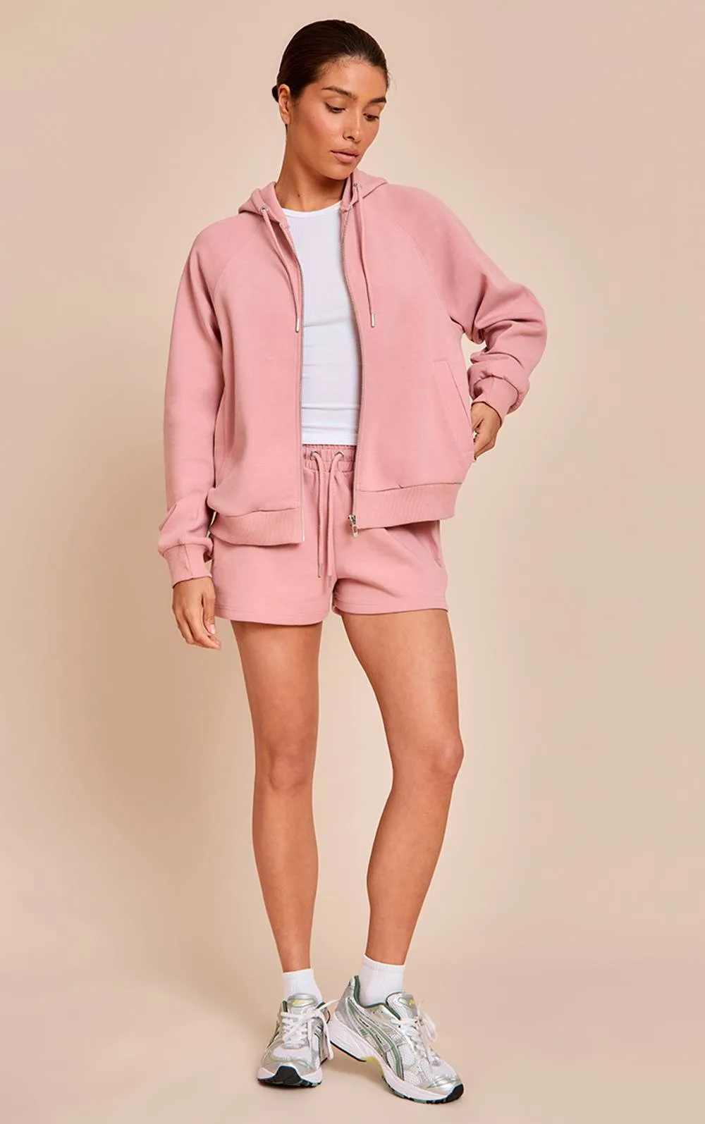 Elasticated Waist Sweat Shorts Co-Ord