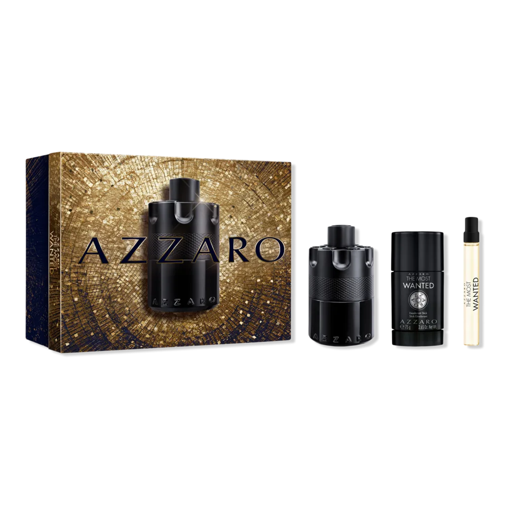 The Most Wanted Eau De Parfum Intense 3-Piece Gift Set by Azzaro