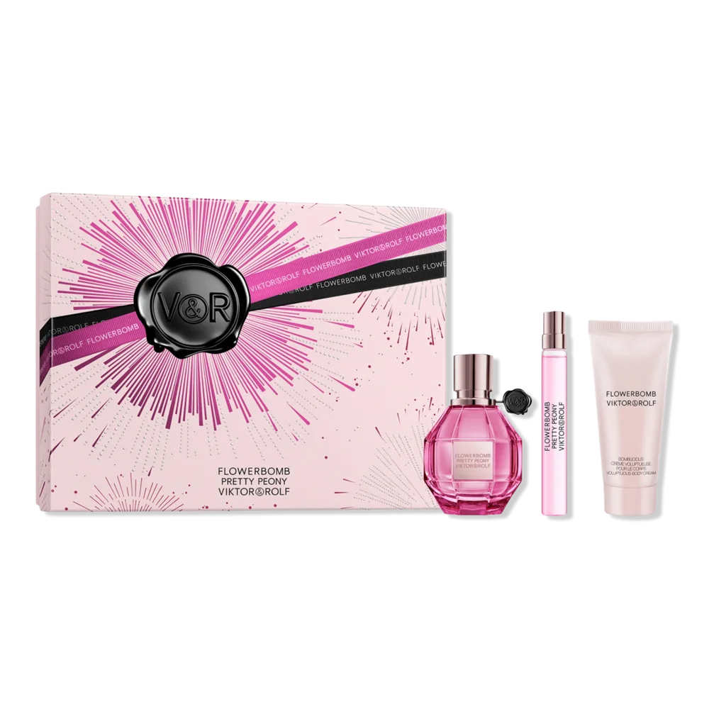 Flowerbomb Eau De Parfum 3-Piece Holiday Gift Set by Viktor&Rolf