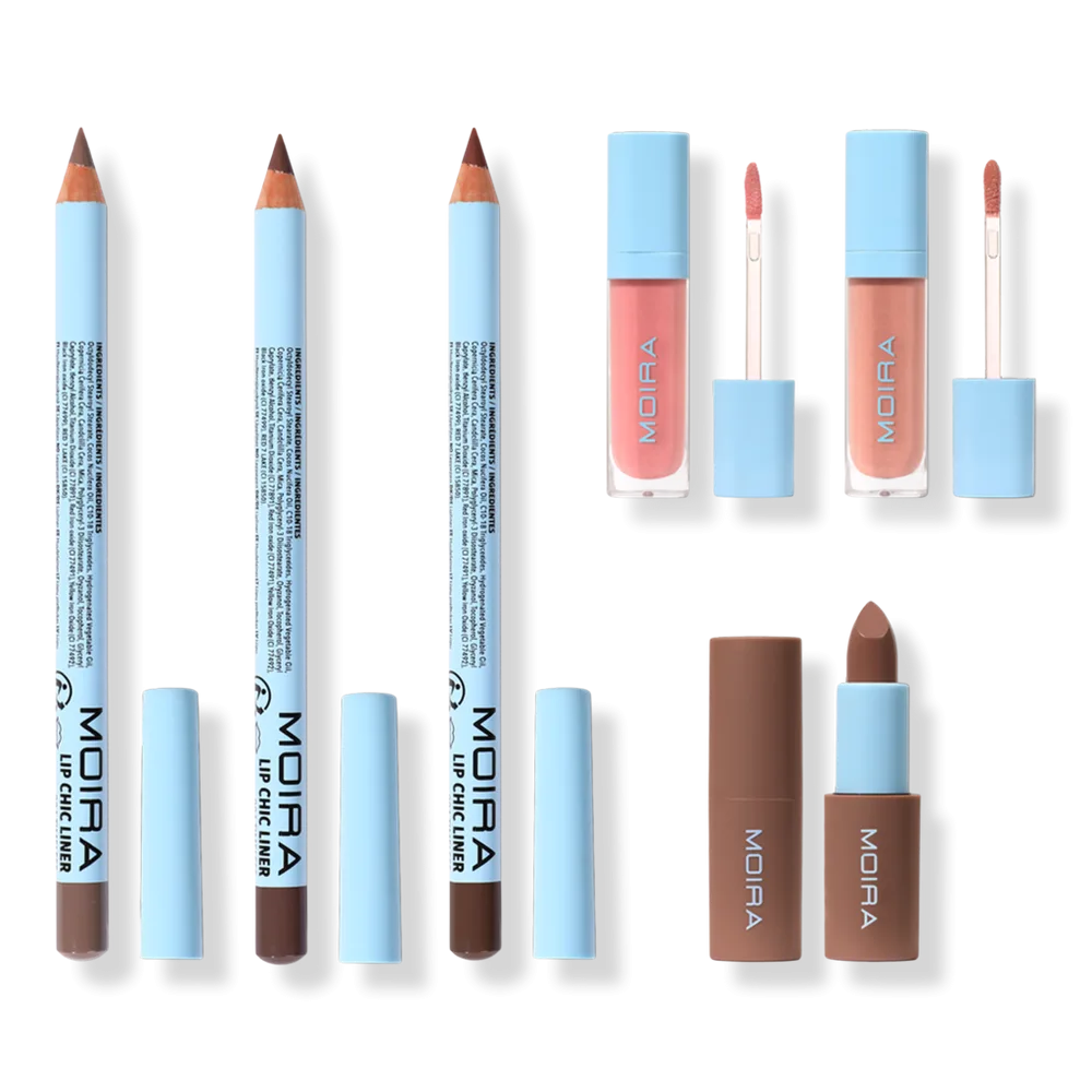 Cool Brown Lip Kit by Moira Cosmetics