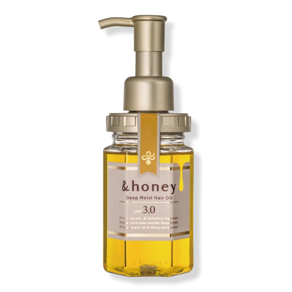 Deep Moist Hair Oil by &honey