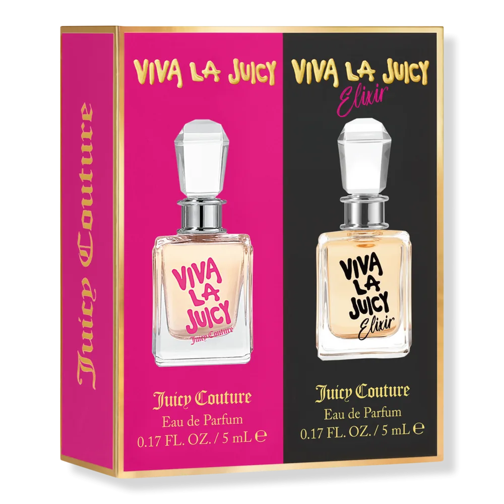 Viva La Juicy and Viva La Juicy Elixir Eau De Parfum 2-Piece Mini Gift Set by Juicy Couture