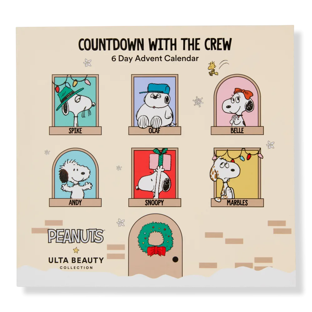 Peanuts x UBC Countdown with the Crew Advent Calendar by ULTA Beauty Collection