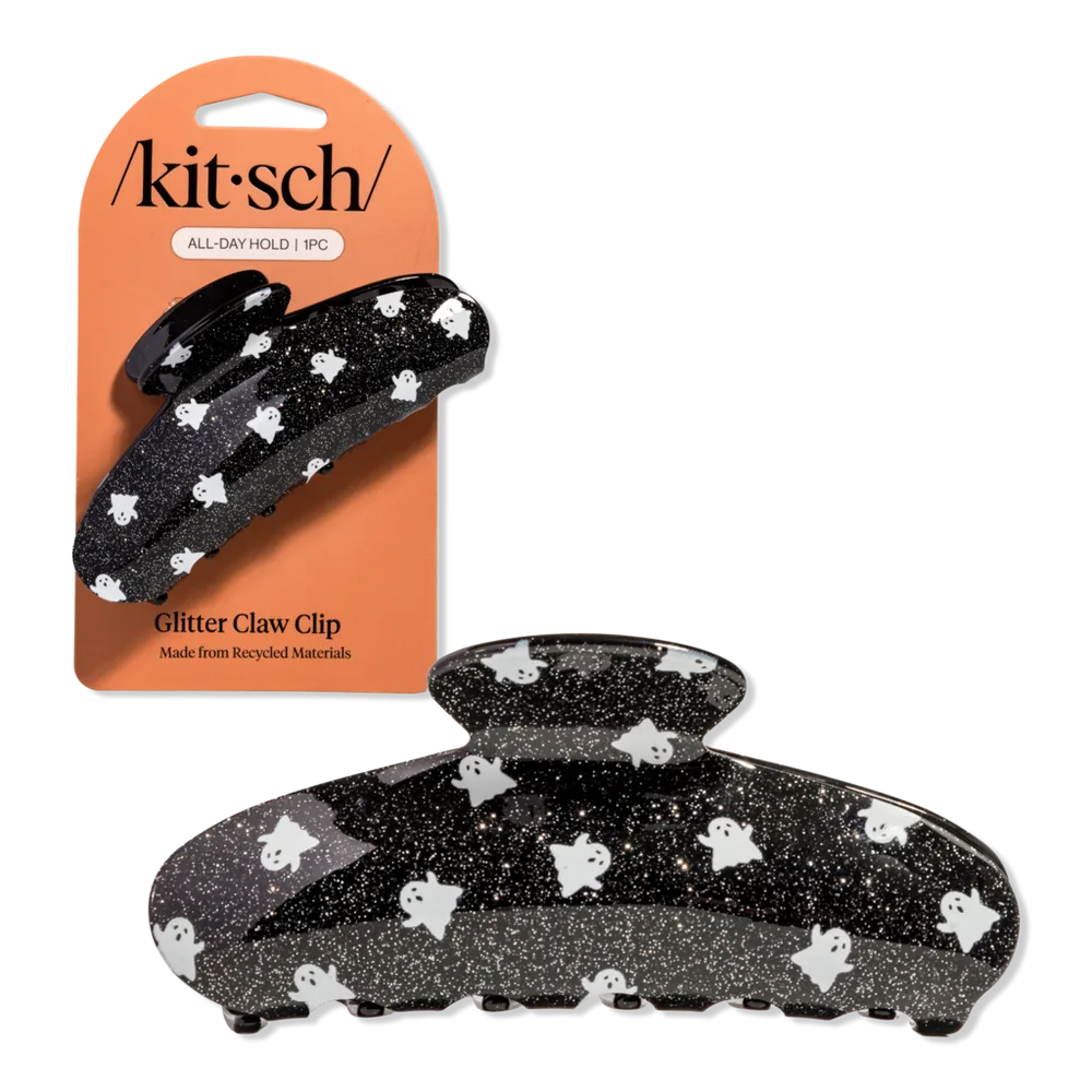 Recycled Plastic Glitter Claw Clip by Kitsch