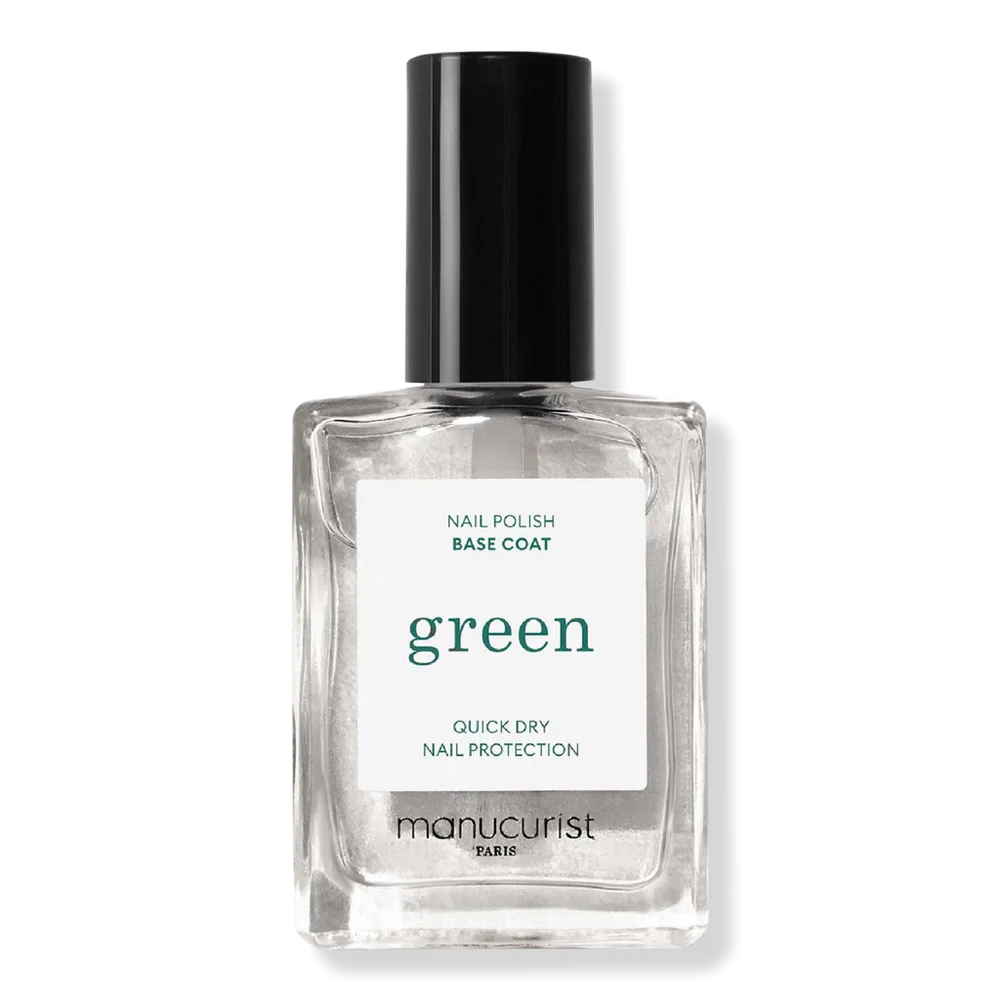 Green Base Coat for Long-Lasting, Protected Nail Polish by Manucurist