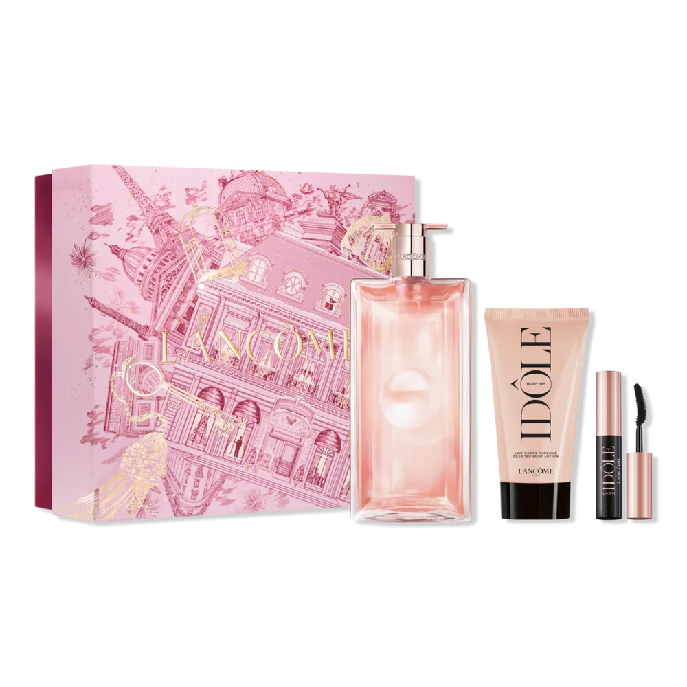 Idole 3 Piece Gift Set with Eau De Parfum, Lotion & Mini Mascara by Lancome