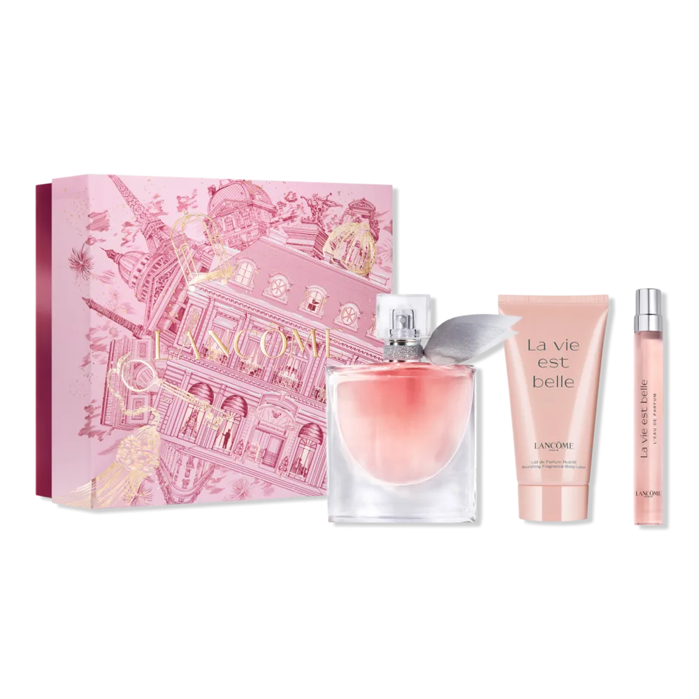 La Vie Est Belle 3 Piece Set with Perfume & Body Lotion by Lancome