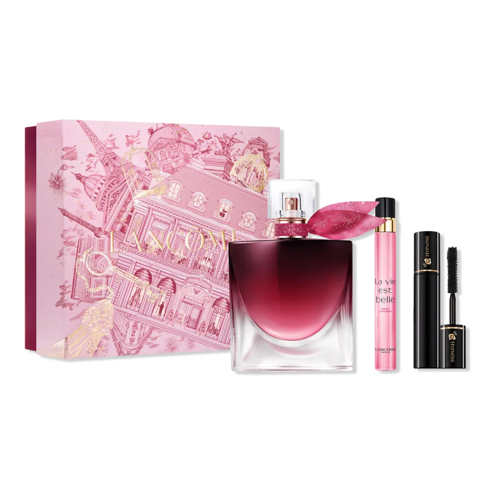 La Vie Est Belle L'Elixir Very Cherry & Hypnose Drama Mascara 3 Piece Gift Set by Lancome