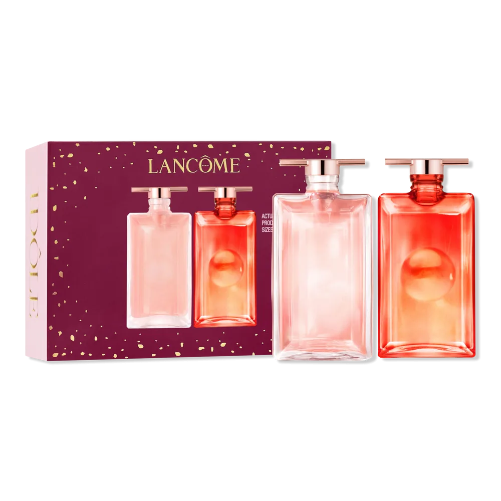 Idole Mini Fragrance 2 Piece Set with Eau De Parfum & Peach N' Roses by Lancome