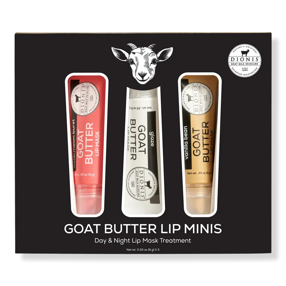 Goat Butter Lip Mask Trio by Dionis