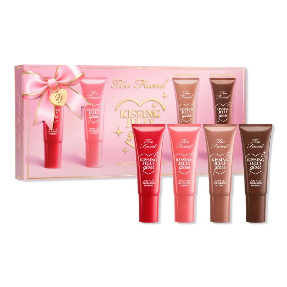 Kissing Jelly Lip Oil Gloss Collection by Too Faced