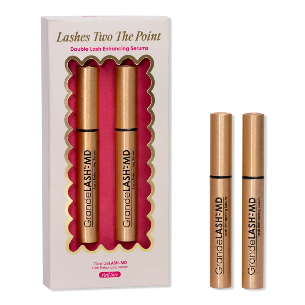 Lashes Two the Point Lash Serum Duo Set by Grande Cosmetics