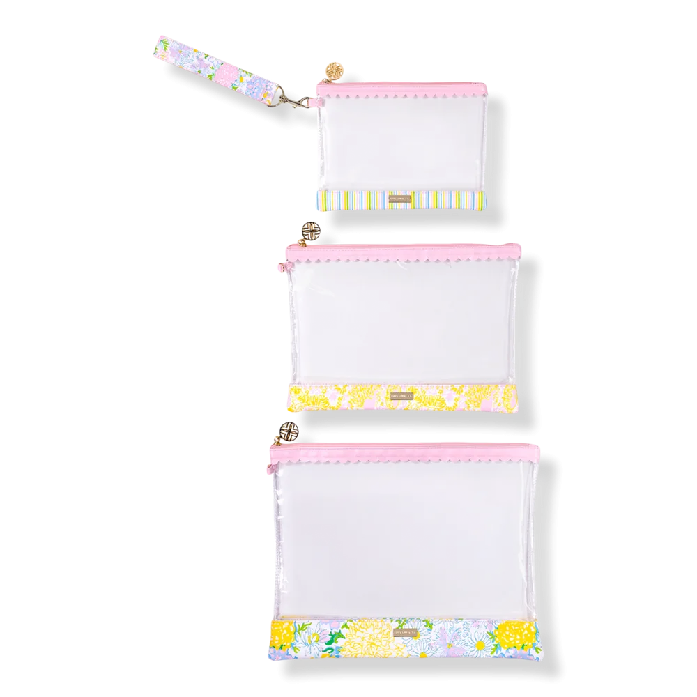 Carryall Trio Pouch Set - Lilly Garden Home by Lilly Pulitzer