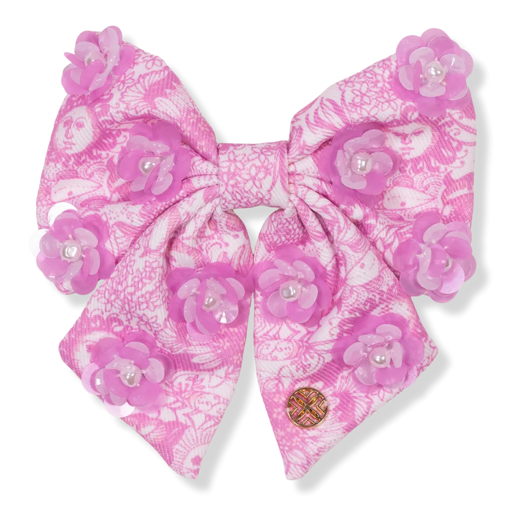 Small Embellished Bow Barrette by Lilly Pulitzer