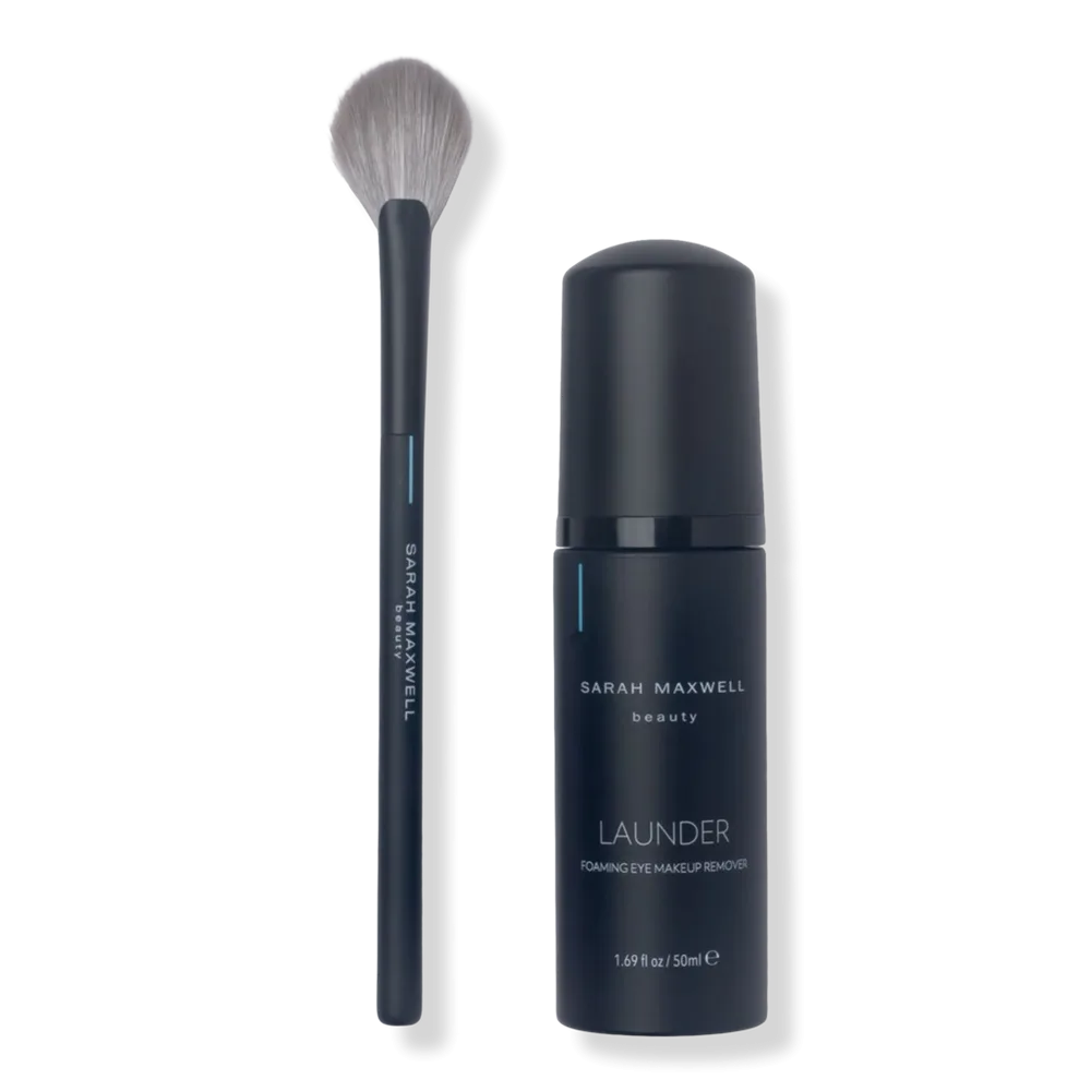 Launder Eye Makeup Remover & Brush Set by Sarah Maxwell Beauty