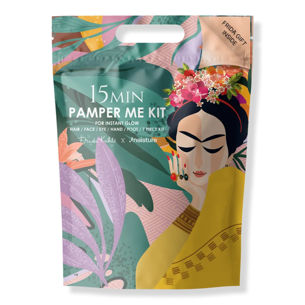 Frida Kahlo x 15 MIN Pamper Me Kit - Design C by Naisture