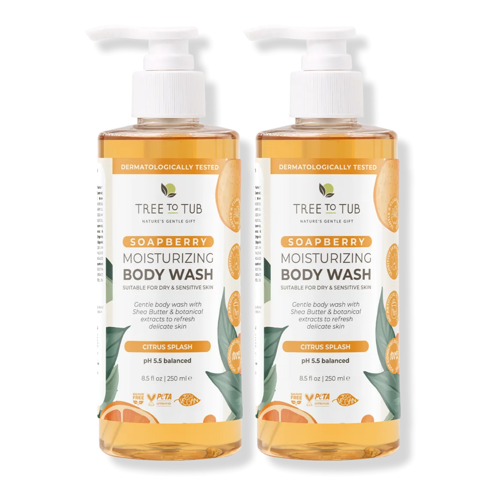 Soapberry Moisturizing Body Wash in Citrus Splash by Tree To Tub