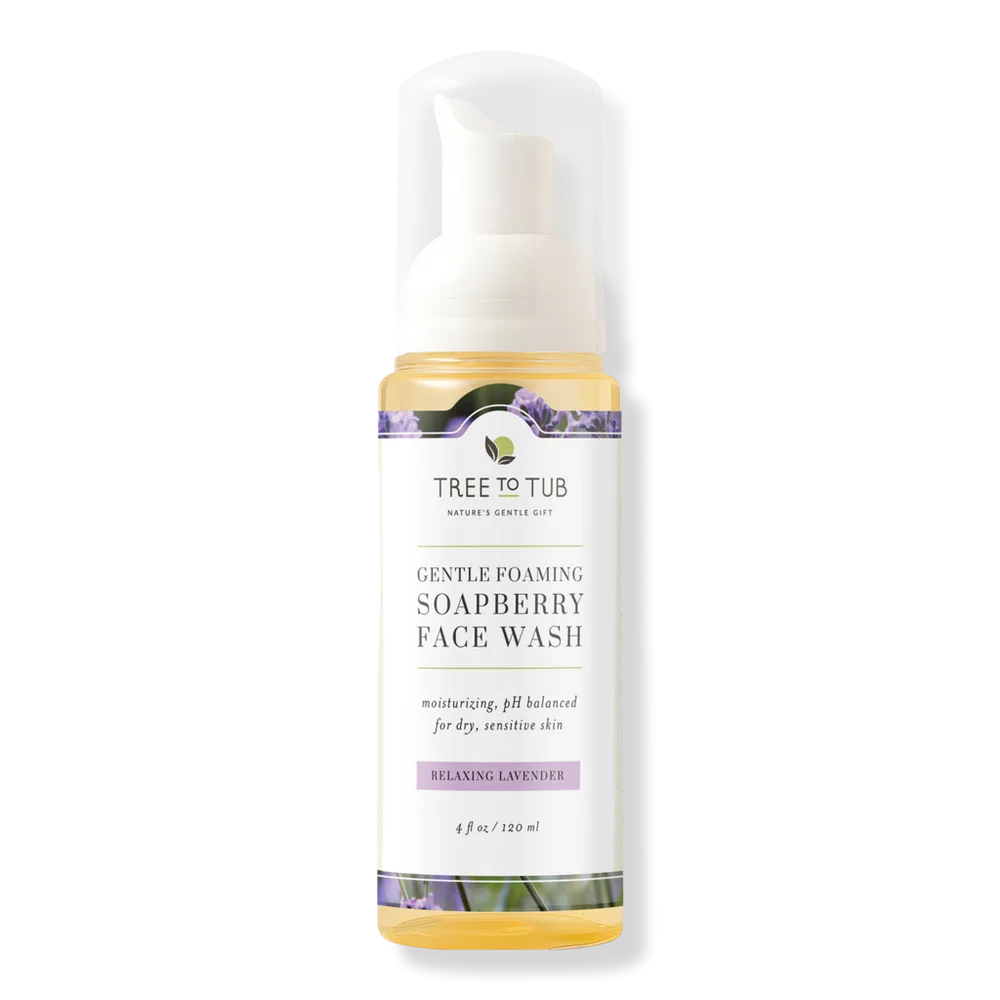 Soapberry Foaming Face Wash in Relaxing Lavender by Tree To Tub