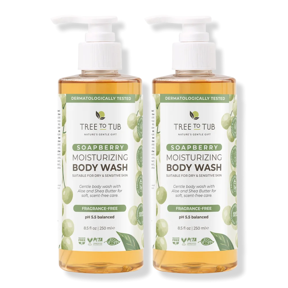 Fragrance-Free Soapberry Moisturizing Body Wash by Tree To Tub