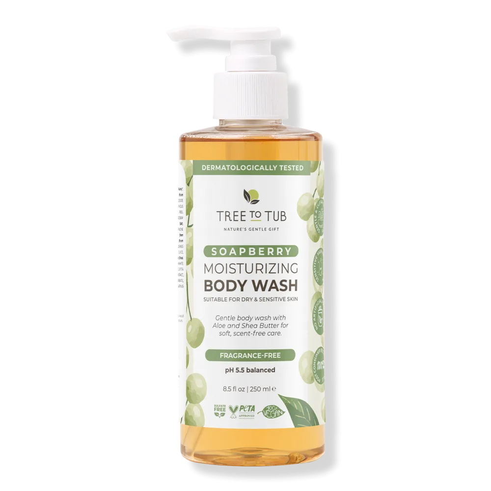 Fragrance-Free Soapberry Moisturizing Body Wash by Tree To Tub