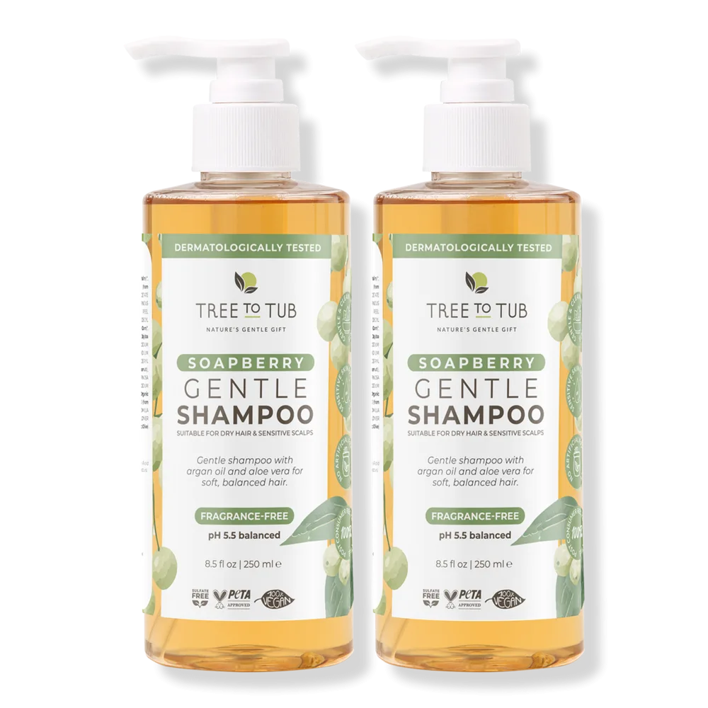 Fragrance-Free Soapberry Gentle Shampoo by Tree To Tub