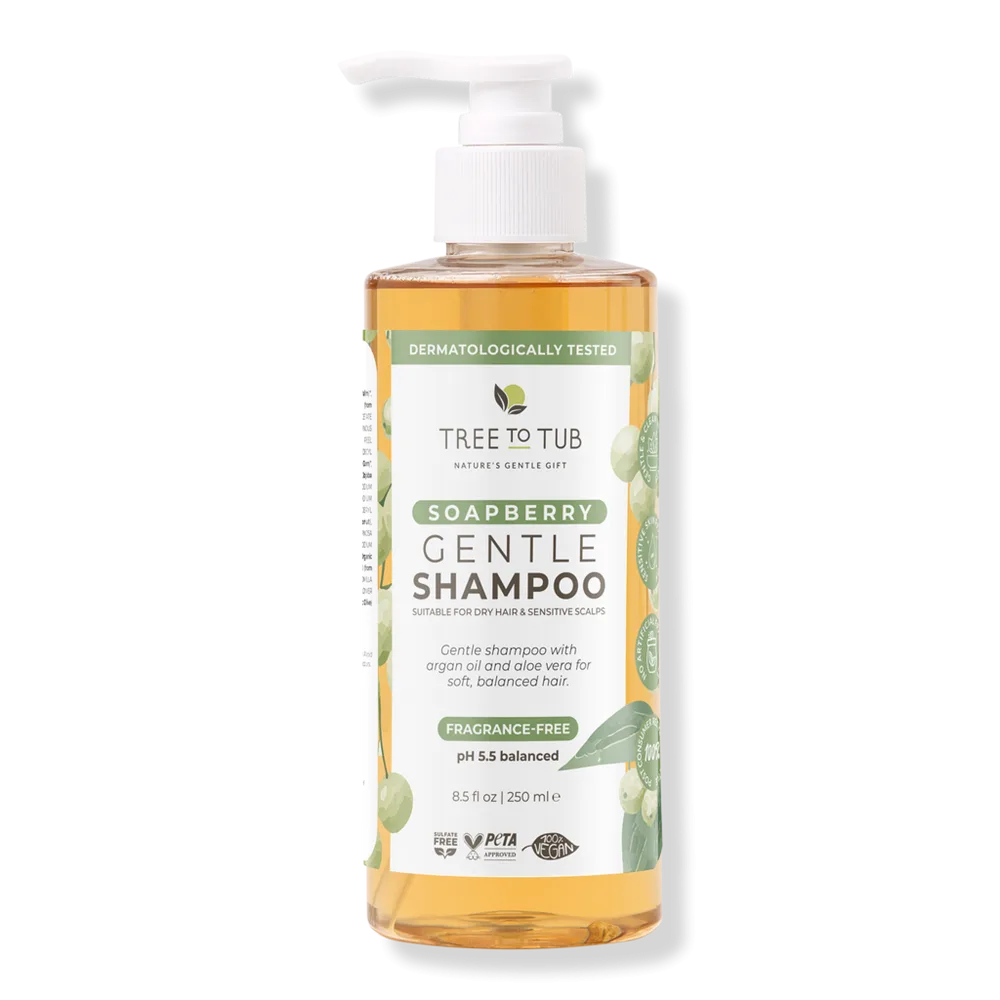 Fragrance-Free Soapberry Gentle Shampoo by Tree To Tub