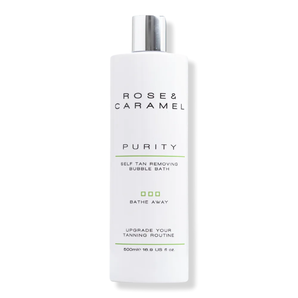 Purity Self Tan Removing Bubble Bath by Rose and Caramel