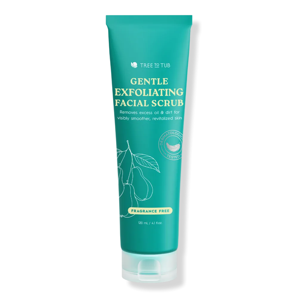 Gentle Exfoliating Facial Scrub by Tree To Tub