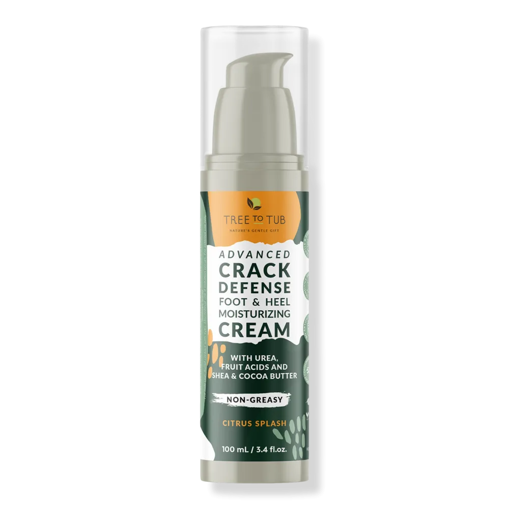 Advanced Crack Defense Foot & Heel Moisturizing Cream by Tree To Tub