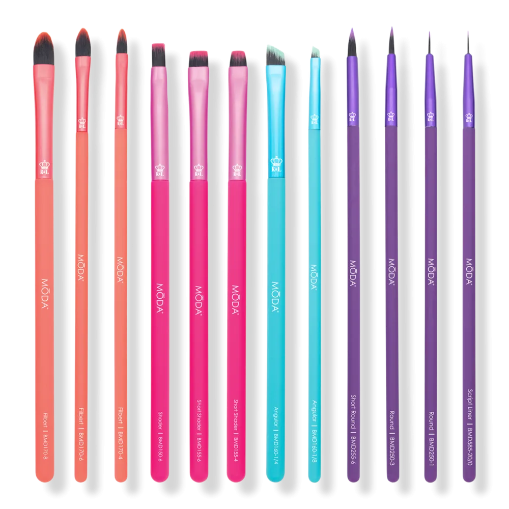 Bold Artistry Makeup Brush Kit by MODA