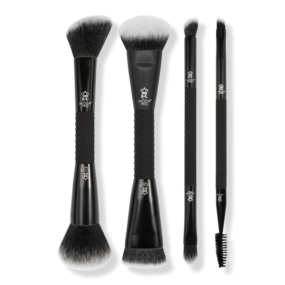 Pro Dual-Ended Capsule Makeup Brush Kit by MODA