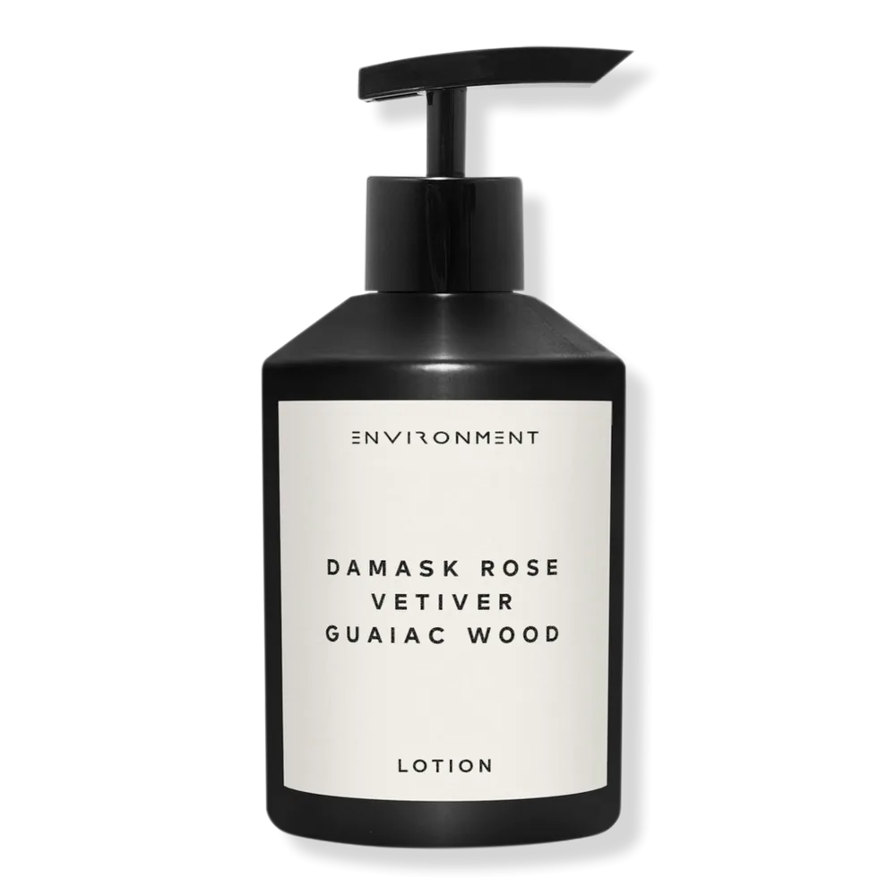 Damask Rose Vetiver Guaiac Wood Lotion by ENVIRONMENT