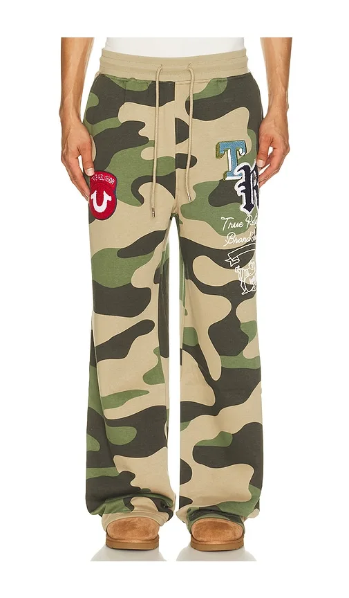 Logo Patch Baggy Sweats by True Religion