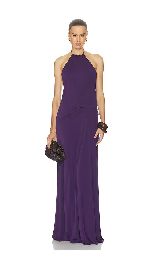Hope Open Back Leather Tye Dress by Mother of All