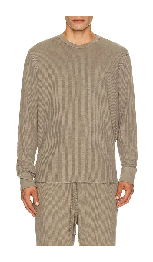 Branded Classic Waffle Crewneck T-Shirt