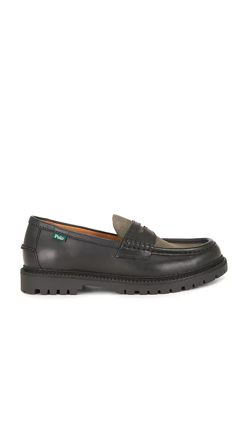 Jett Penny Leather & Suede Casual Shoe by Polo Ralph Lauren