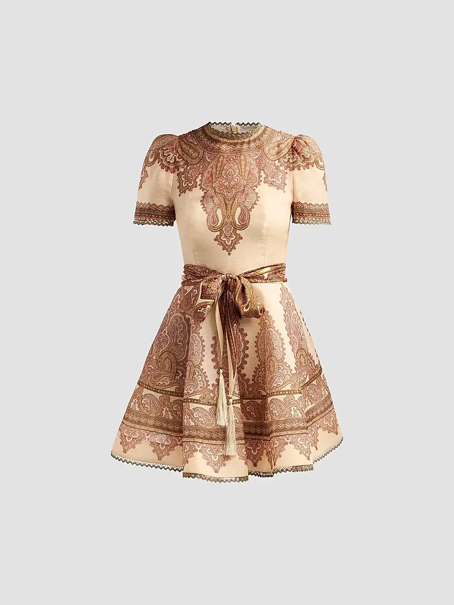 Ascent Picnic Mini Dress by Zimmermann