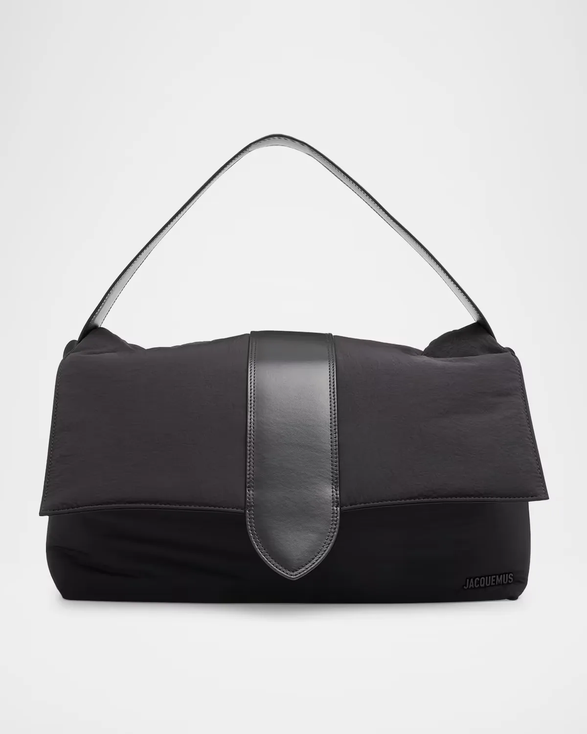 Bambino Padded Nylon Messenger Bag by Jacquemus