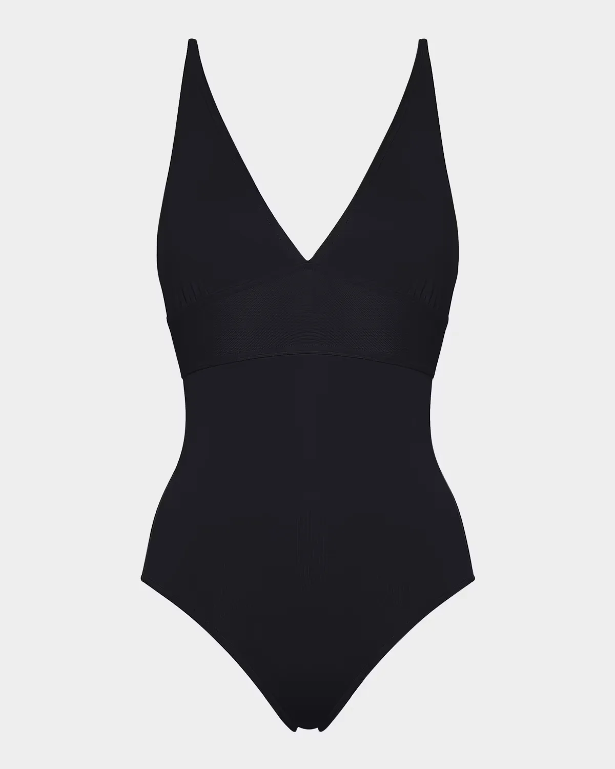Larcin Deep V Triangle One-Piece Swimsuit by ERES