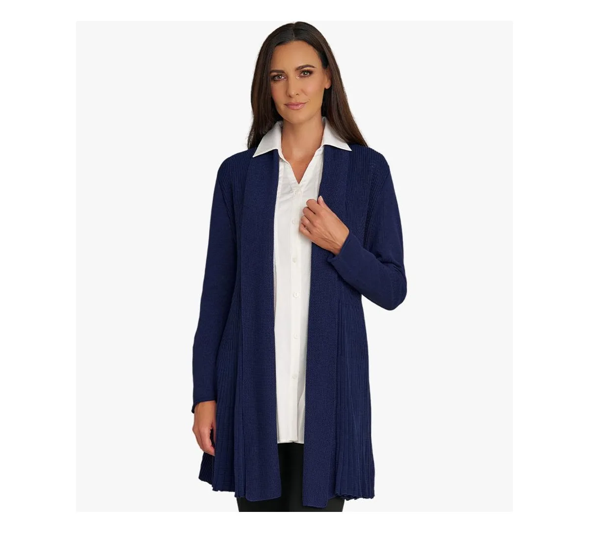 Knitted A-Line Go to Cardigan