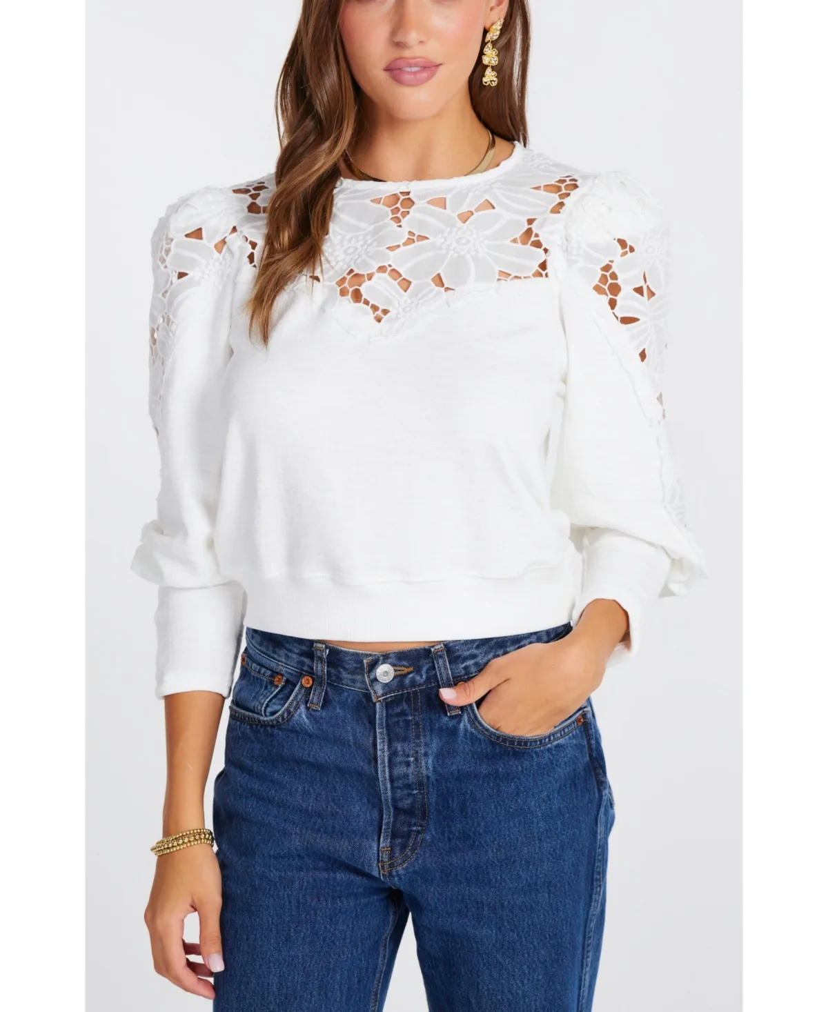 Bishop + Young Flora Texture Pullover by Bishop + Young