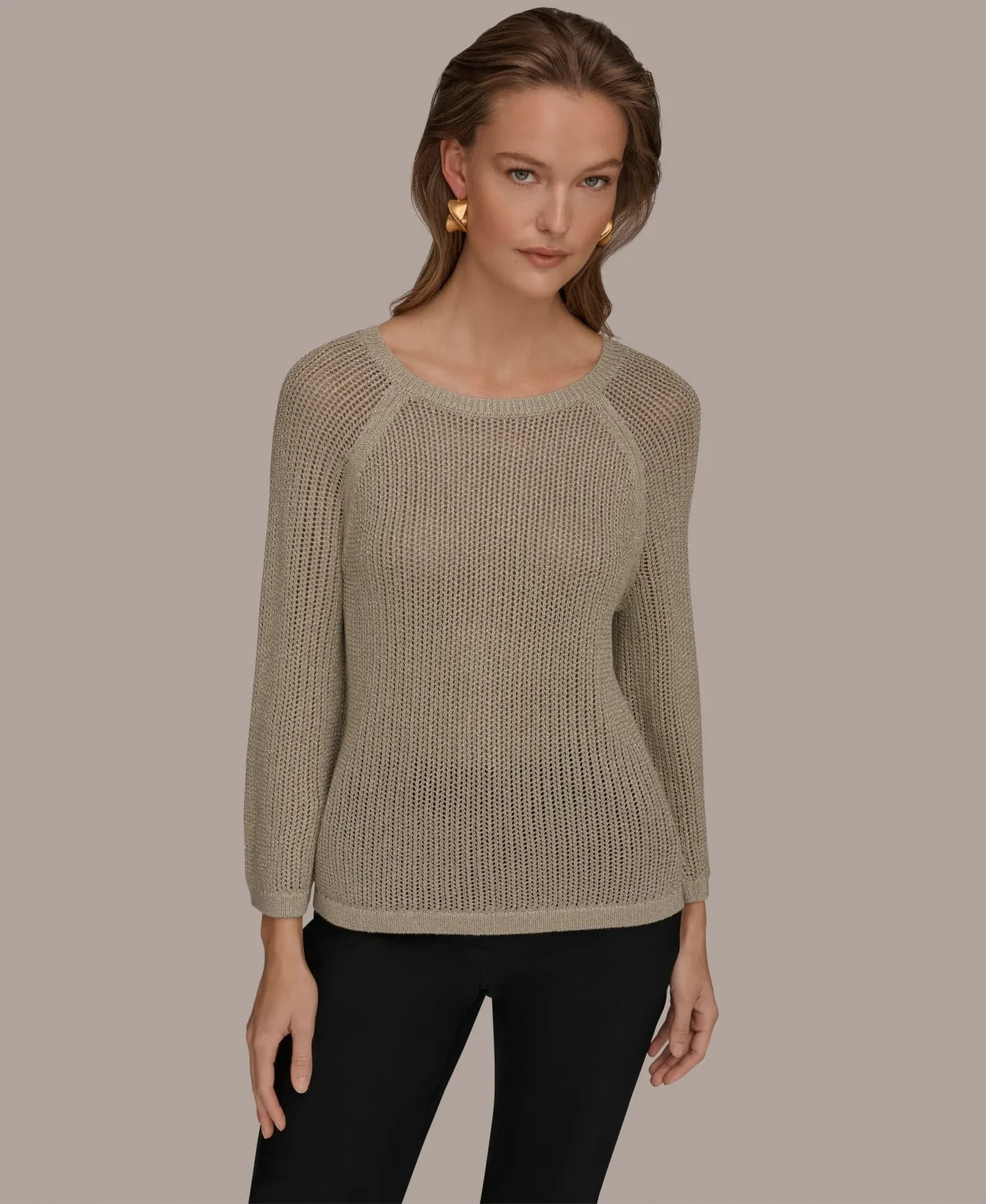 Crewneck Sweater by Donna Karan New York