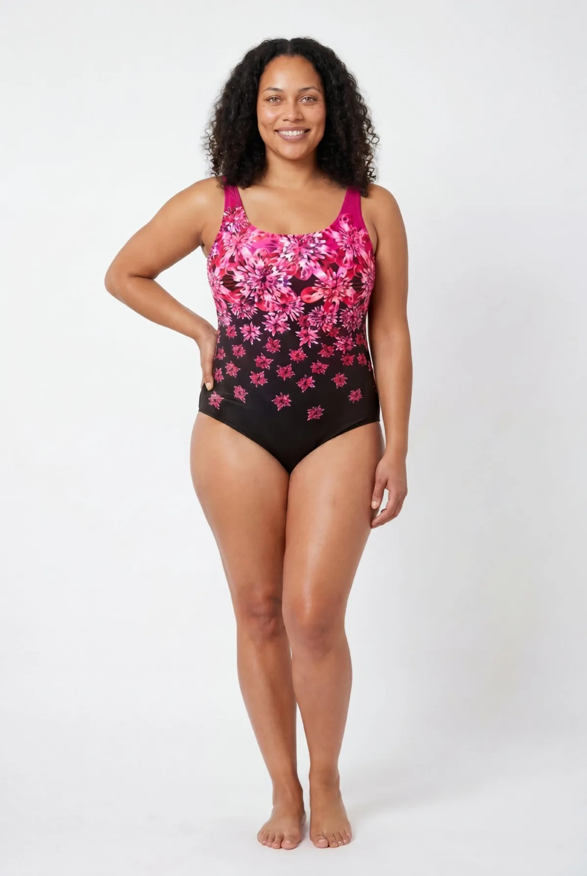 Chlorine Resistant Tank One Piece Swimsuit by Swimsuits For All