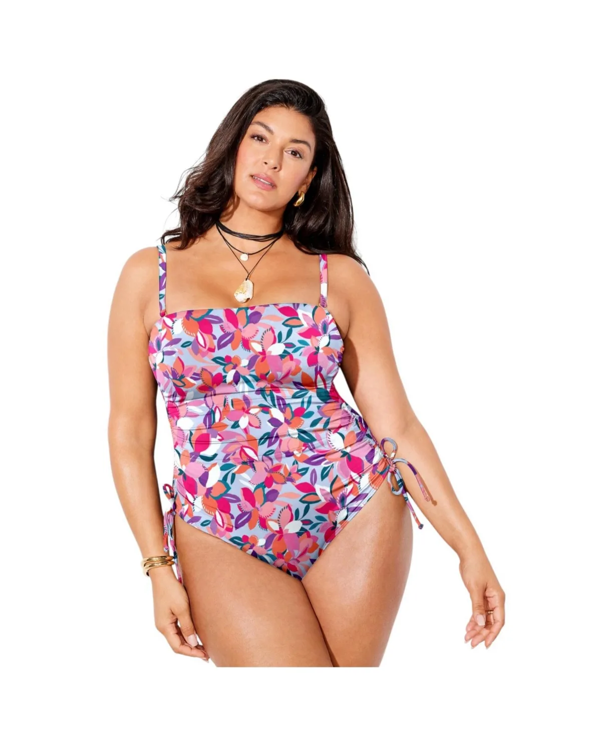 Essential Bandeau Adjustable One Piece by Swimsuits For All