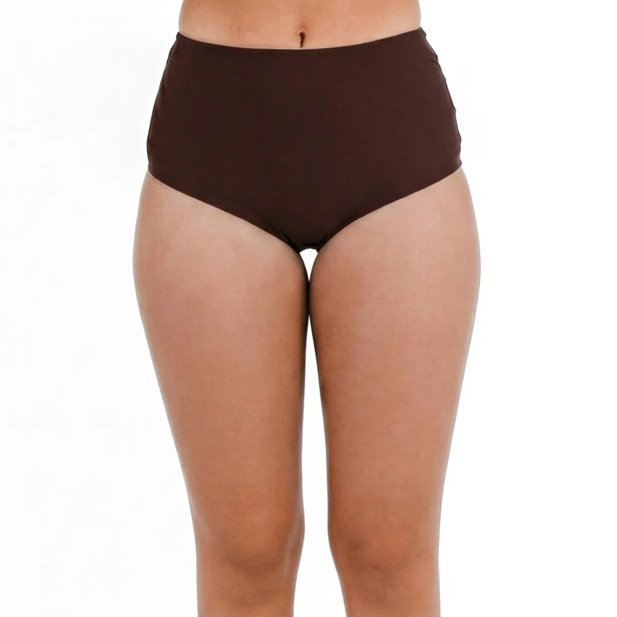 High-Waisted Bikini Bottom by Calypsa
