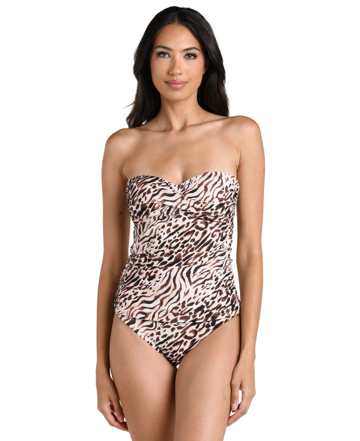Fierce Territory Bandeau Tankini Top by La Blanca